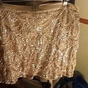 Stunning beaded skirt